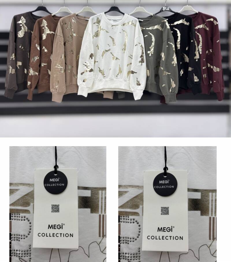 Bluzki damskie Roz S-XL, Mix Kolor .Paczka 12 szt